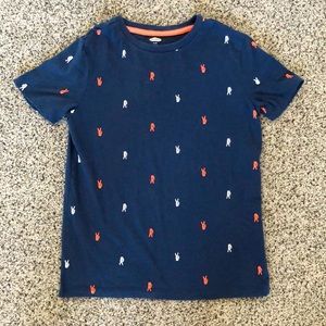 BOYS NAVY BLUE TEE